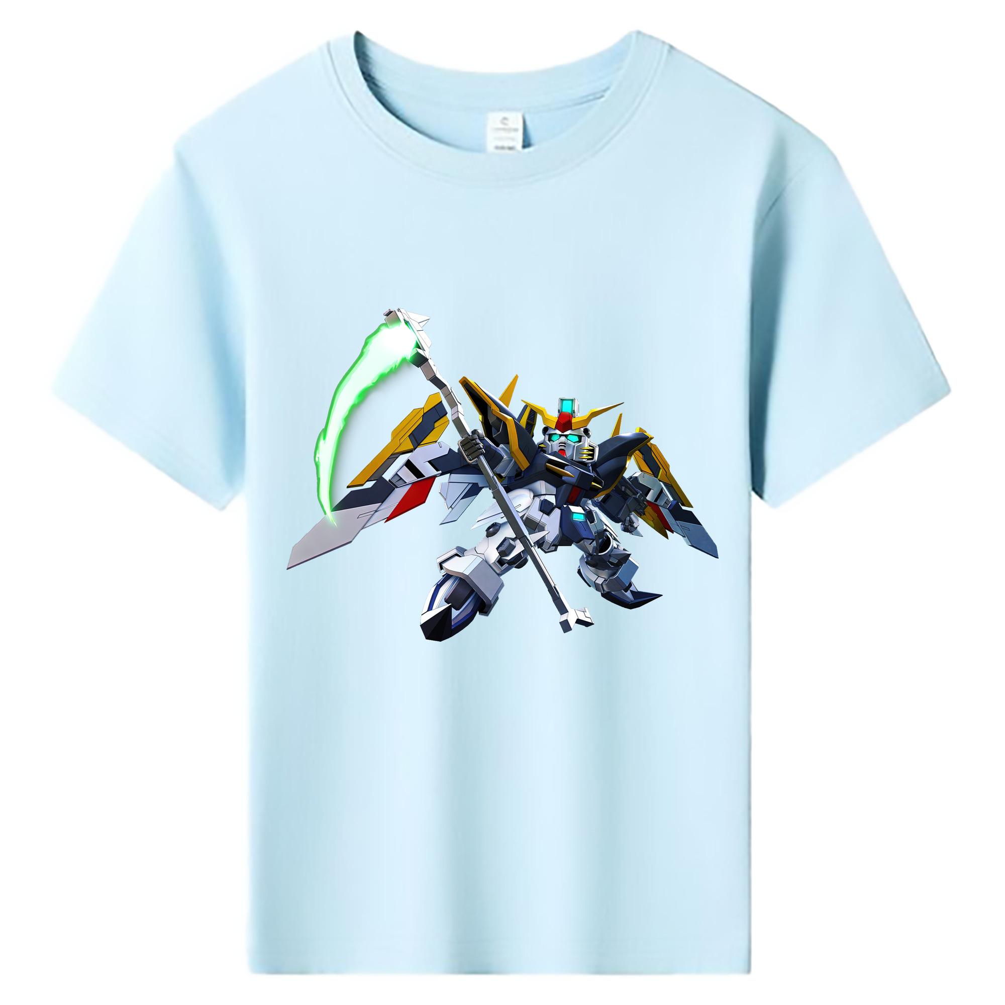 （画像用） 機動戦士ガンダム Mobile Suit Gundam 綿100％キッズTシャツ（フロントプリント）